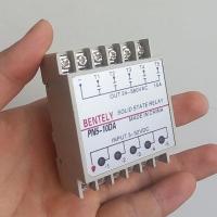 10da ติดตั้งราง Din Ssr 5ช่อง Quintuplicate ห้าอินพุต3 ~ 32vdc เอาต์พุต24 ~ 380vac Dc รีเลย์สถานะของแข็ง