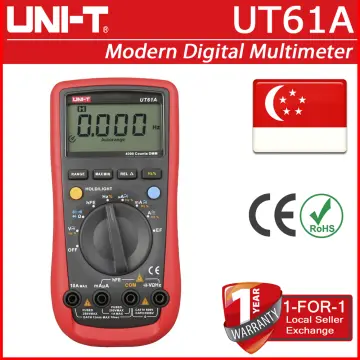 UNI-T UT61E Digital Multimeter True rms Auto Range UT61A UT61B UT61C UT61D  AC DC Meter USB voltage and current Multimetre
