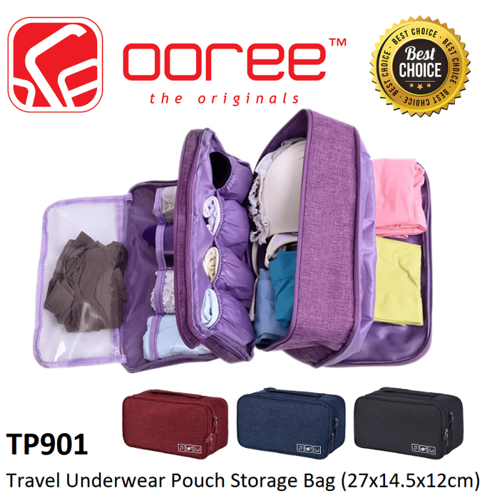 MULTIPURPOSE TRAVEL ORGANIZER HANGING STORAGE BAG / TRAVEL BRA