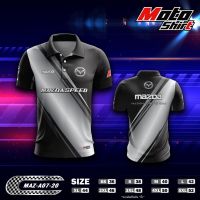 （all in stock）  MOTOSHIRT เสื้อโปโล MAZDA MAZ-A07-20 เสื้อพิมพ์ลาย เสื้อคอปกแขนสั้น