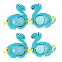 2 Pcs Outdoor Toys Toddler Water Mirror Kids Cartoon Goggles Silicone Diving Glasses Animal Children Swim Pvc Goggles