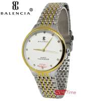 BALENCIA Fasion Wacth นาฬิกาข้อมือผู้ชาย สแตนเลสแท้ รุ่น W-2279-G-SG (สี 2 กษัตริย์)