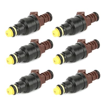 6Pcs Fuel Injector Nozzle 0280150975 Replacement Car Accessories for Chevrolet C-K OMEGA S10 BLAZER SILVERADO 4.1 Fiat UNO 1.4