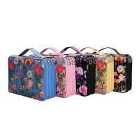 ☼□ 120/200/252 Slots Pencil Case School Pencilcase for Girls Stationery Pen Box Large Capacity Office Bag Big Holder Penal Supplies