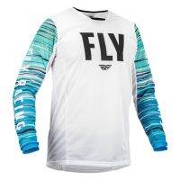 เสื้อเจอร์ซีย์นักปั่นแขนยาวมีรูระบายอากาศจักรยานเสือภูเขาตาข่ายจลน์ Fly Racing สำหรับผู้ชาย