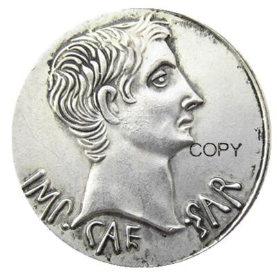 เหรียญ Rm13โรมันชุบเงินโบราณสำเนา