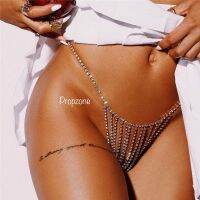 สร้อยกางเกงใน สร้อยบีกีนี่ เซ็กซี่ (พร้อมส่ง) Bikini Jewelry Crystal Underwear Sexy Rhinestone Body Chain