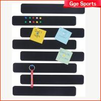 GGE SPORTS 6Pcs น้ำหนักเบามาก กระดานปักหมุดสักหลาด ตกแต่งผนังตกแต่ง กาวในตัว กระดานข่าวแถบบาร์ ของใหม่ ด้วยหมุดกด35อัน แผ่นบันทึกตกแต่ง วางข้อมูลภาพถ่ายตารางเวลา