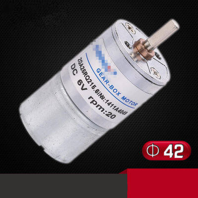 【Worth-Buy】 มอเตอร์เกียร์ Zga25rq ขนาดเล็ก25มม. มอเตอร์เกียร์เกียร์ดีซีเอาท์พุท3V 12V 5Rpm-500Rpm