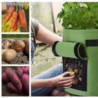 ❣◆ Potato Grow Bags Nonwoven Fabric Garden Potato Pot Onion Plant Bag Thickened Garden Carrot Taro Peanut Growing Bag Home Garden