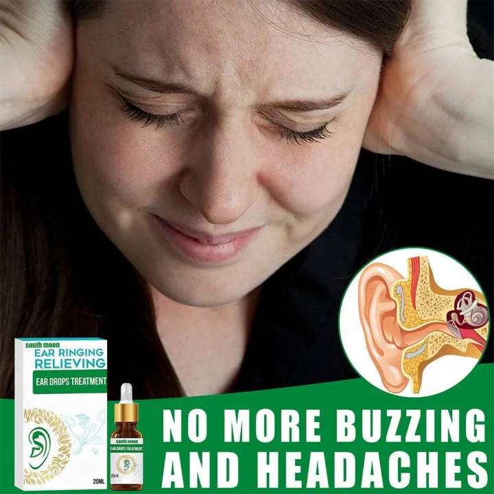 South Moon Tinnitus Liquid Ear Drops Infection Treatment Cleaning