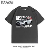 NISSAN GTR car club JDM cultural shirt R33 R34 R35 R36 outdoor racing short sleeves dow