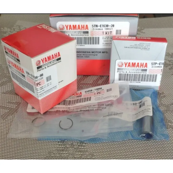 SEHER PISTON KIT JUPITER Z BURHAN VEGA R NEW OS 100 ORIGINAL YGP 5TN