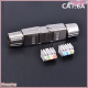 [โมโนไลน์] กล่องเชื่อมต่ออะแดปเตอร์เชื่อมต่อ Cat6A/7ตัวขยายสายเคเบิลขั้วต่อสาย Lan RJ45