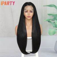 【jw】✸ IPARTY Color Staright 13X4 Front Synthetic Wigs 32 Inch Part Resistant Wig With Baby Hair