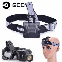 GCD 1PC Elastic headband หมวกกันน็อกสายรัดหัวสำหรับจักรยานไฟวงไฟหน้า