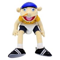 【On Sale】 Game Jeffy Plush Cosplay Toy 58cm Jeffy Hat Hand Puppet Stuffed Doll