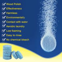 ReadyStock1PCS Car Wiper Water Effervescent Tablet Car Windshield Cleaner Glass Cleaner Car Solid Wiper Window Cleaning