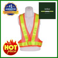 เสื้อจราจรสะท้อนแสง RIGHT 5118 สีส้มREFLECTIVE SAFETY VEST RIGHT 5118 ORANGE **คุณภาพดี**