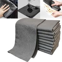 ┇✿ 10pcs Magic Cleaning Cloth Microfiber Rags No Trace Reusable Washing Glass Window Mirror Wipe Bathroom Kitchen Car Cleaning Tool