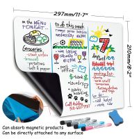 【jw】☇✾  Size Self-adhesive Soft Dry Whiteboard Calendar Wall Board Iron Properties Can Magnetic Products Planner Sticker