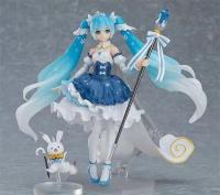 Toystoreshop 10th Anniversary Anime 15Cm Figma Ex-054 Hatsune Miku Snow Miku 2019 Pvc รูปปั้นสะสมของขวัญรูปของเล่นของขวัญ