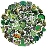 【CW】❒ﺴ□  10/30/50pcs Super Robert Bruce Hulk Stickers The Decal Skateboard Laptop Car Anime Sticker