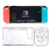 เคสป้องกันใส Tpu แบบนิ่มภาพกรอบอุปกรณ์ป้องกันแบบใสสำหรับ Nintendo Switch ฝาแข็งเครื่องเล่นเกม