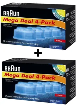 Braun Clean & Renew Refill Cartridges CCR5+1