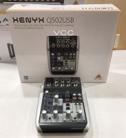 มิกเซอร์ Behringer XENYX Q502USB Analog Mixer