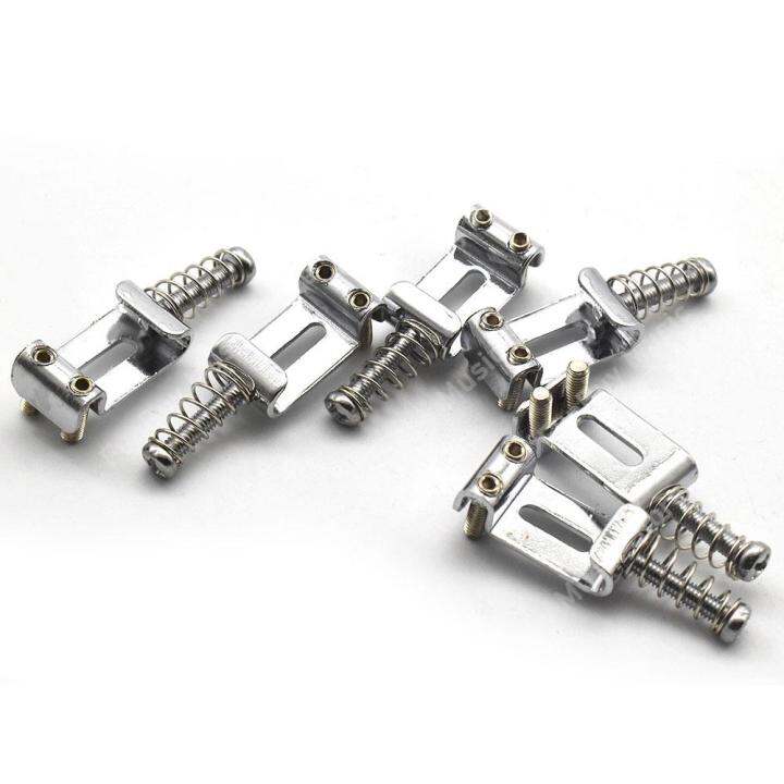 6-saddle-guitar-bridge-pull-string-code-electric-guitar-saddle-for-st-tl-accessories-tools-chrome