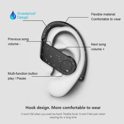 Bluetooth Earphones Wireless Headphones TWS Stereo Earbuds Handsfree Sport Headset Led Display With Mic Charging Box