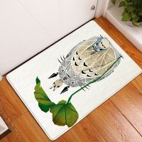 ▦﹉☄ Anime Non-slip Doormat Flower Leaf Bath Bedroom Mat Welcome Carpet Home Pattern Decor anime floor mat protective floor mat