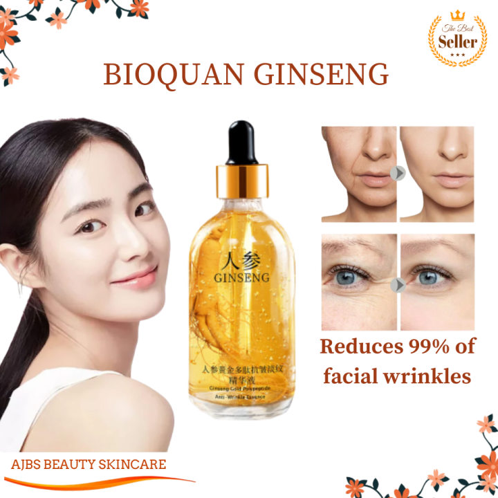 EFFECTIVE!! BIAOQUAN Ginseng Golden Polypeptide Anti-Wrinkle Light ...