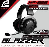 SIGNO E-Sport Stereo Gaming Headphone รุ่น BLAZZER HP-828 เชื่อมต่อด้วยแจ๊ค 3.5 มม สายยาว 1.5 ม.