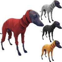 ZZOOI Whippet Italian Greyhound Clothes Lightweight Dog Jumpsuit for Medium Large Big Dogs Turtleneck Pet Pajamas Onesies for Shepherd