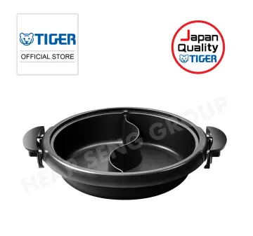 Tiger Thermos Grill Pan Hot Plate White CRL-A30W-W From Japan