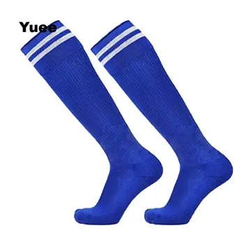 New children and youth sports breathable soccer socks square silicone non-slip  grip football socks