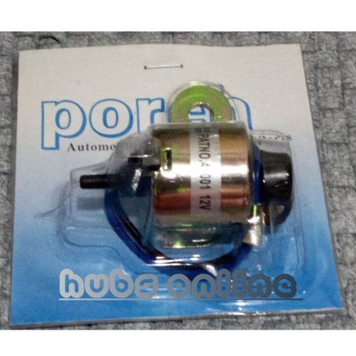 Idle Up switch Valve 12v. for car aircon Porch brand Lazada PH