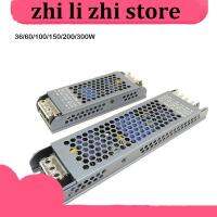 zhilizhi Store AC/DC 12V 24V LED Driver Transformer 36w 60W 100W 200W 300W 400W 500W Power Supply Super Thin Converter for LED Strip Light Bulb