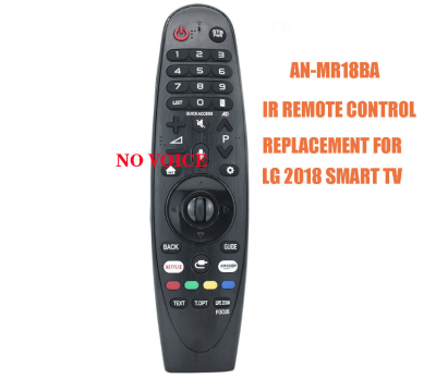 การเปลี่ยนรีโมทคอนโทรล AN-MR18BA 19BA AKB753 75501MR-600สำหรับโทรทัศน์อัจฉริยะแอลจีโดยปราศจากเสียง AN-MR18BA รีโมทคอนโทรล IR สำหรับสมาร์ททีวี2018 SK9500เสียงไม่มีเสียง