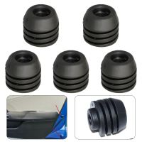 5pcs Car Door Damper Rubber Buffer Stoppers Door Shock Absorber Buffer Block Shock Proof Cushion For Honda Auto Interior Parts