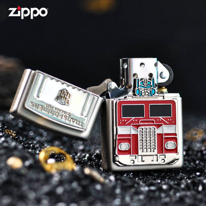 Zippo lighter genuine Transformers send boyfriend collection grade men