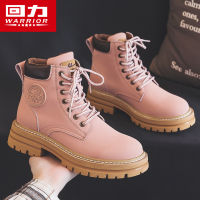 ? Warrior Dr. Martens Boots Womens Summer Style Cant Break Worker Boots ins British Style Pink Sweet Cool Platform Ankle Boots Children