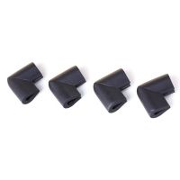 4Pcs Bumper Corner Protectors From Table Edge Black