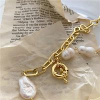 2021 New 100% Natural freshwater pearl necklace handmade 14k gold filled pearl jewelry