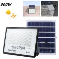 Super Bright Solar Spotlight Outdoor Solar LED Light Solar Street Light Security Lamp W/ Remote Control Waterproof Wall Lamp