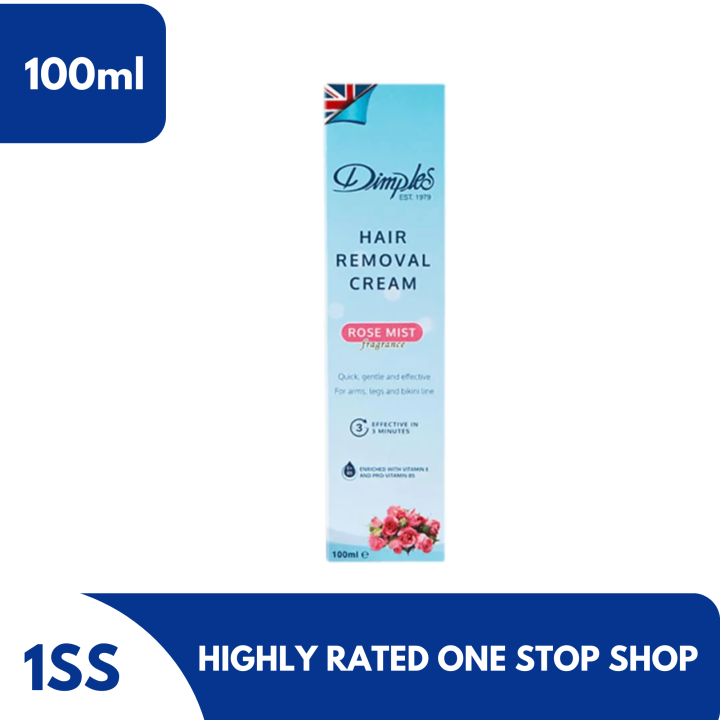 Dimples Hair Removal Cream Rose Mist Fragrance, 100ml Lazada PH