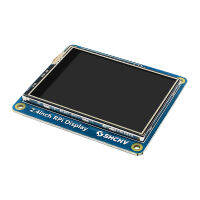 Raspberry Pi 4 LCD 2.4นิ้วหน้าจอสัมผัส320 × 240จอแสดงผลพิกเซลอินเทอร์เฟซ SPI หน้าจอ TFT สำหรับ Raspberry Pi Zero 2 W AB 3B