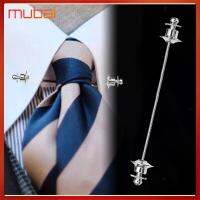 MUBAI เสื้อเชิ๊ตผู้ชาย ปลอกคอบาร์พิน ทางการของสตรี อุปกรณ์เสริมของขวัญ บาร์พิน ดีและสวย 70มม. ค่ะ เข็มกลัดผูกเน็คไท เสื้อเชิ๊ต